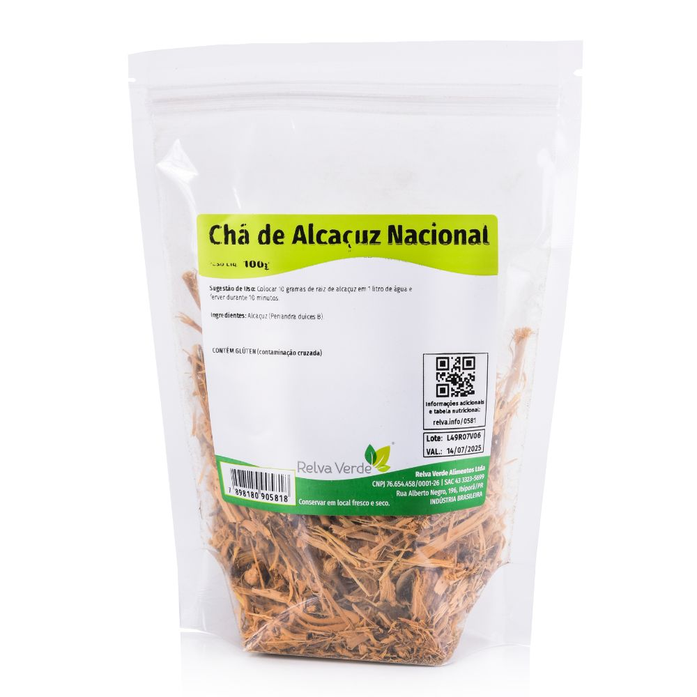 Chá de Alcaçuz Nacional 100g - Imagem 3