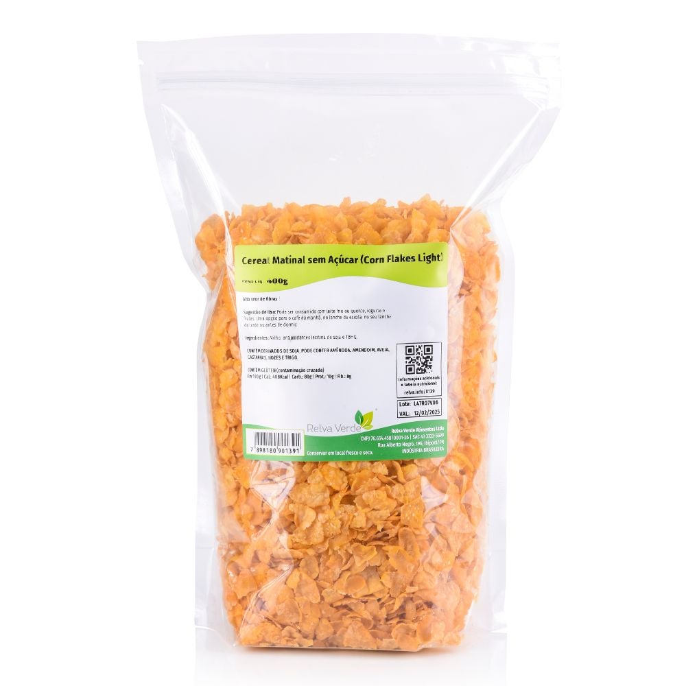 Cereal Matinal sem Açúcar (Corn Flakes Light) 400g - Imagem 3