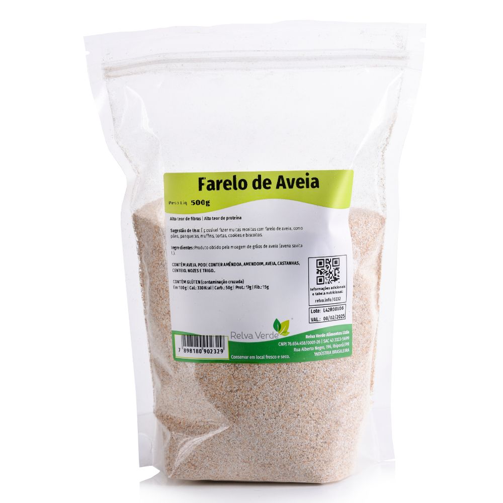 Farelo de Aveia 500g - Imagem 3
