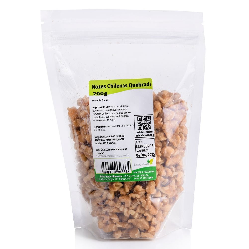 Nozes Chilenas Quebrada 200g - Imagem 3