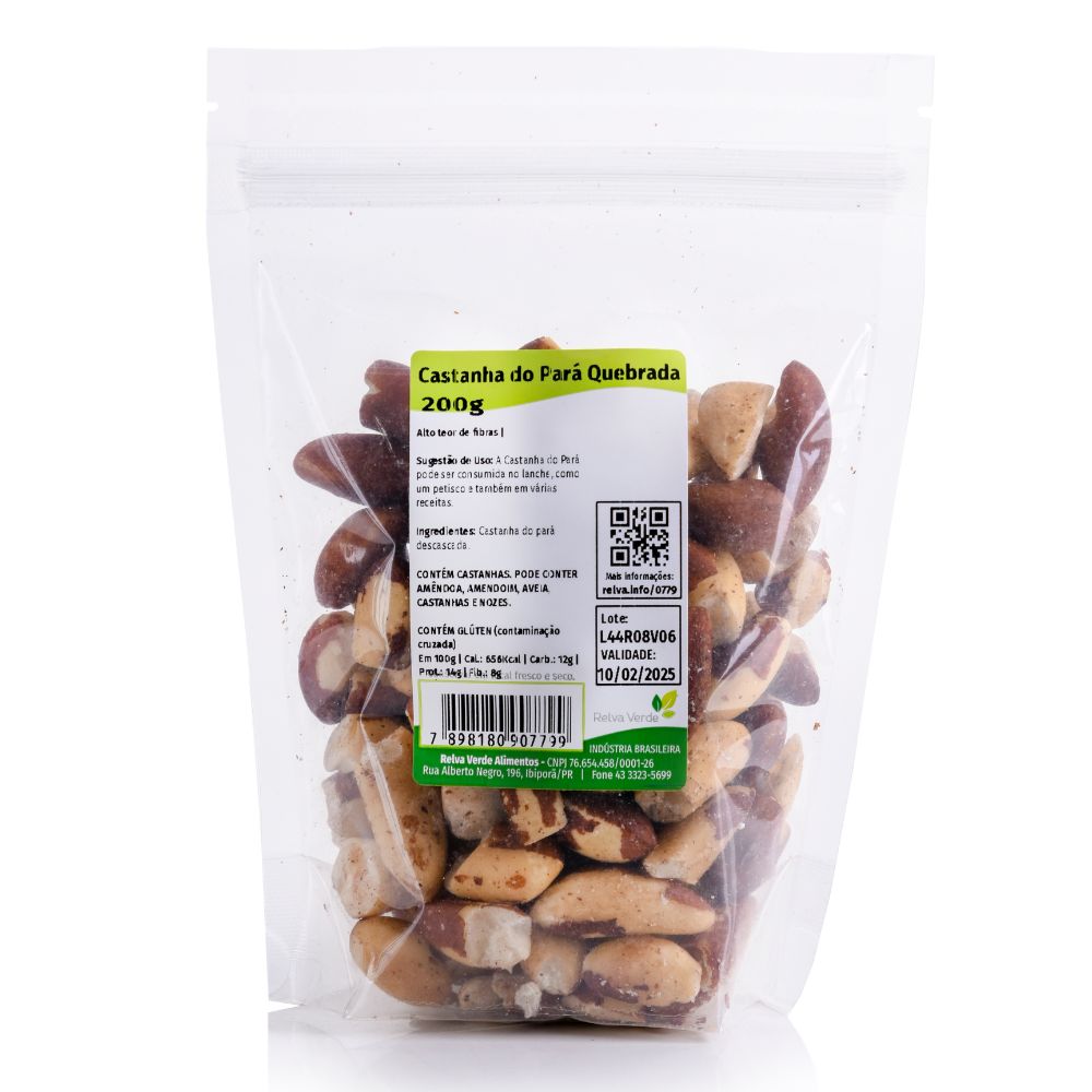 Castanha do Pará Quebrada 200g - Imagem 3