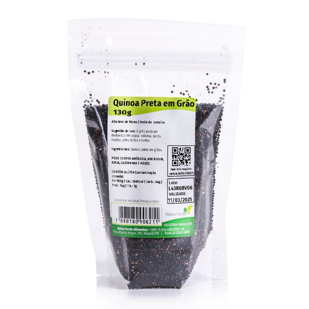 Quinoa Preta em Grão 130g - Imagem 3