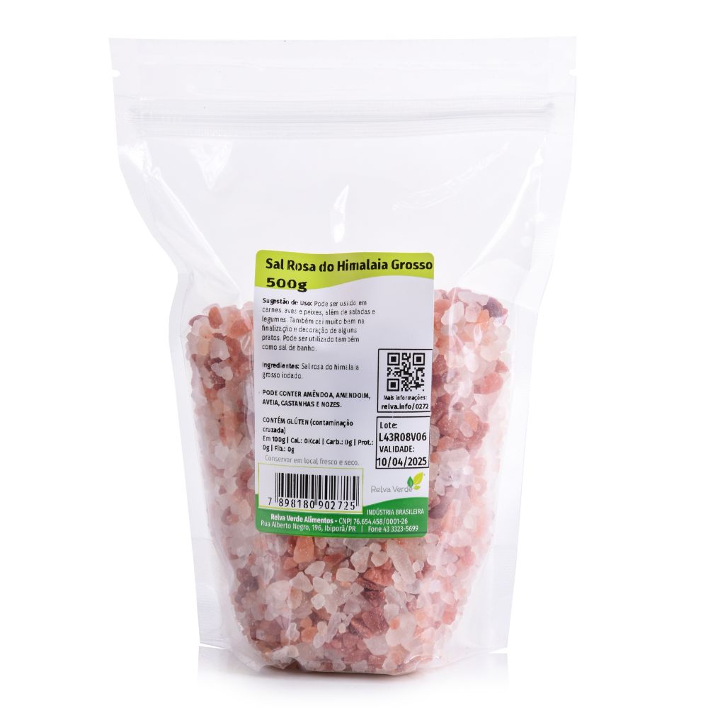Sal Rosa do Himalaia Grosso 500g - Imagem 3
