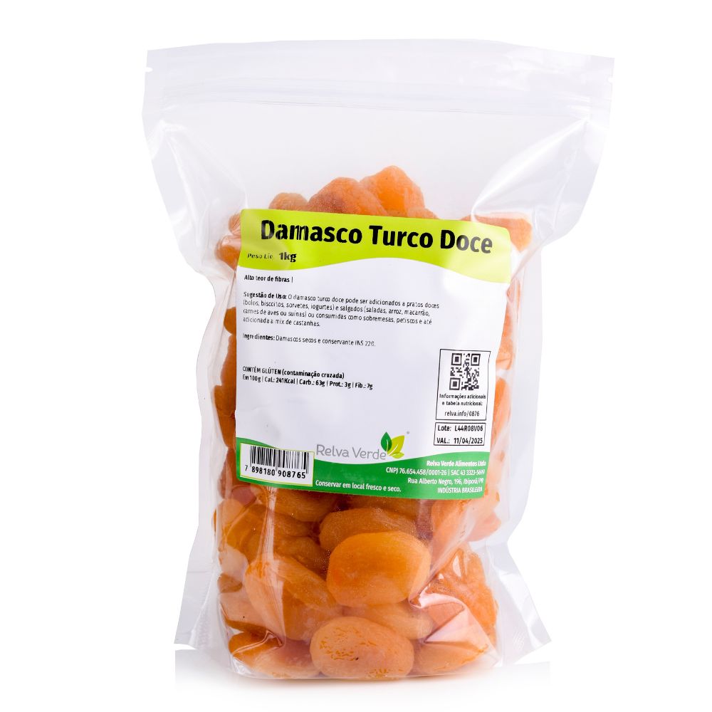 Damasco Turco Doce 1kg - Imagem 3