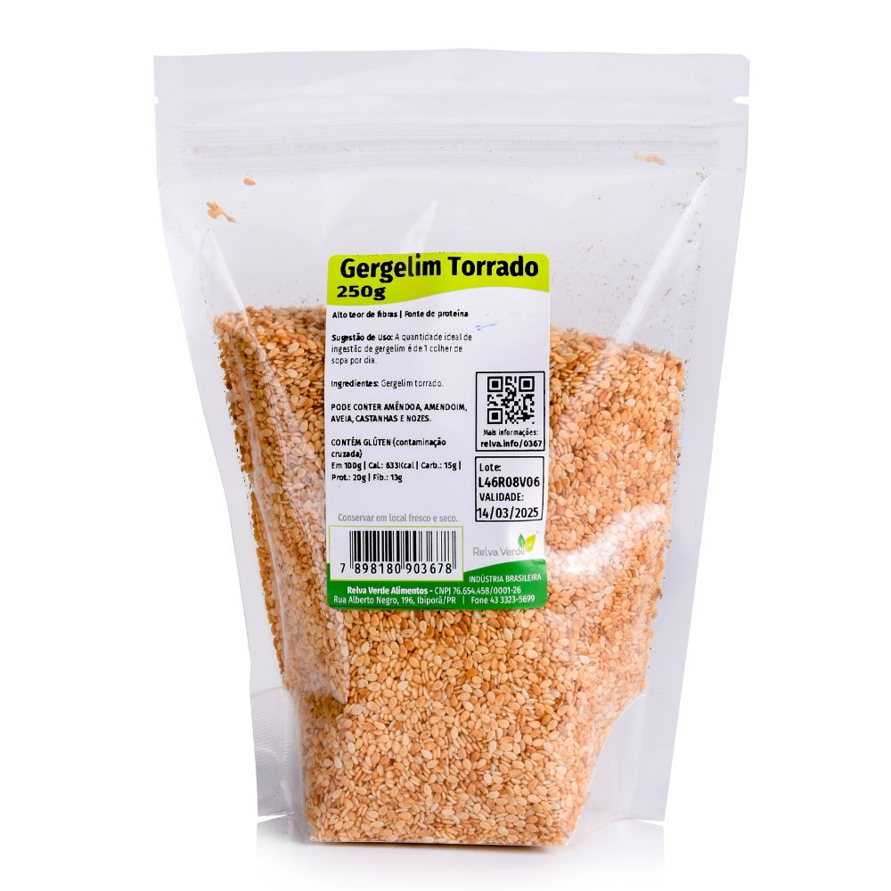 Gergelim Torrado 250g - Imagem 3