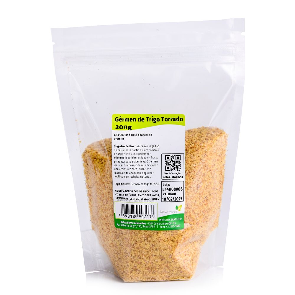 Gérmen de Trigo Torrado 200g - Imagem 3
