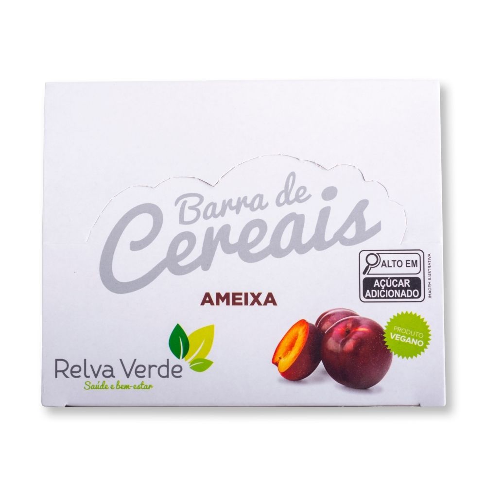 Barra de Cereais Vegana com Ameixa (display 24unid) - Imagem 7