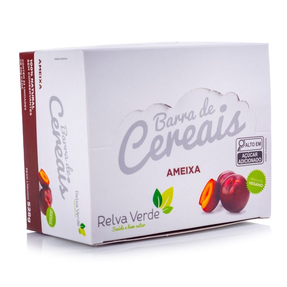 Barra de Cereais Vegana com Ameixa (display 24unid) - Imagem 11