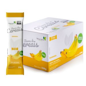 Barra de Cereais Vegana com Banana (display 24unid)