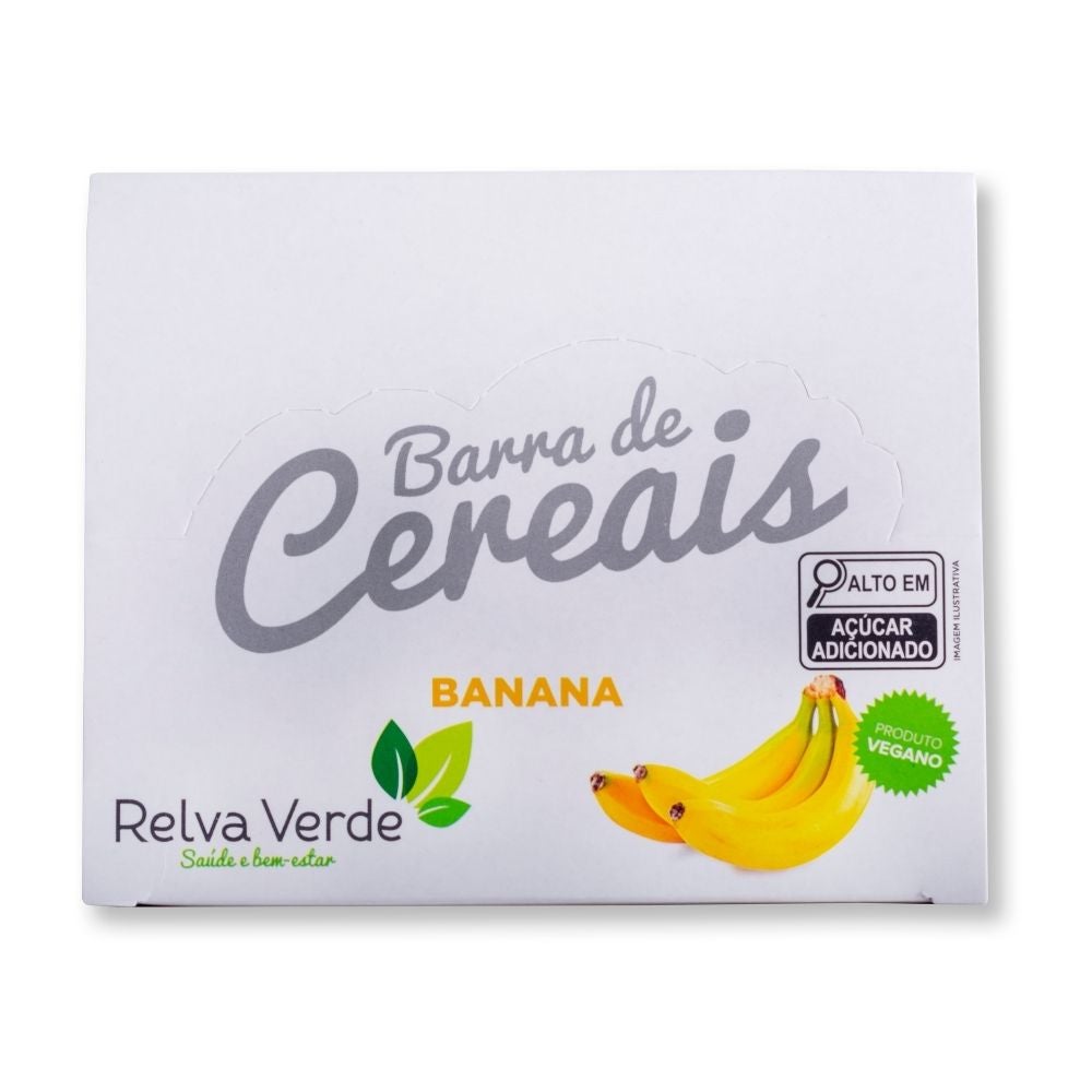 Barra de Cereais Vegana com Banana (display 24unid) - Imagem 10