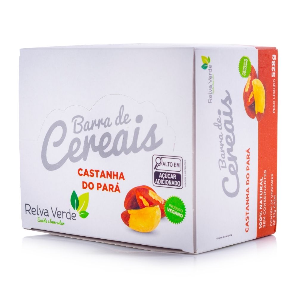 Barra de Cereais Vegana com Castanha do Pará (display 24unid) - Imagem 10