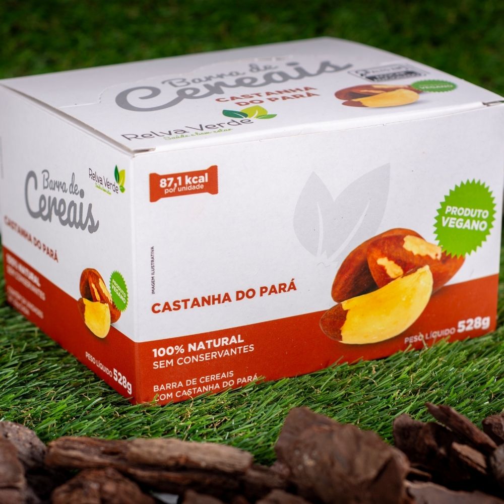 Barra de Cereais Vegana com Castanha do Pará (display 24unid) - Imagem 11