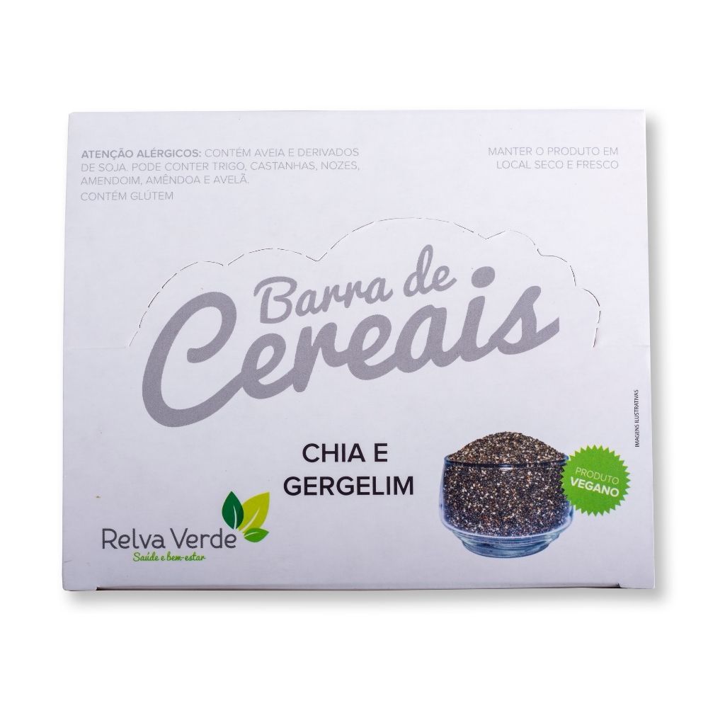 Barra de Cereais Vegana com Chia e Gergelim (display 24unid) - Imagem 9
