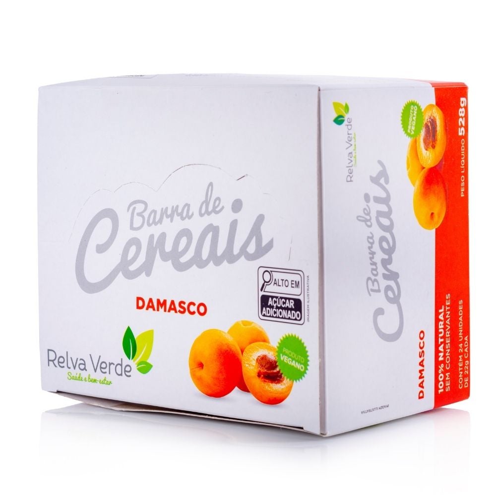 Barra de Cereais Vegana com Damasco (display 24unid) - Imagem 10