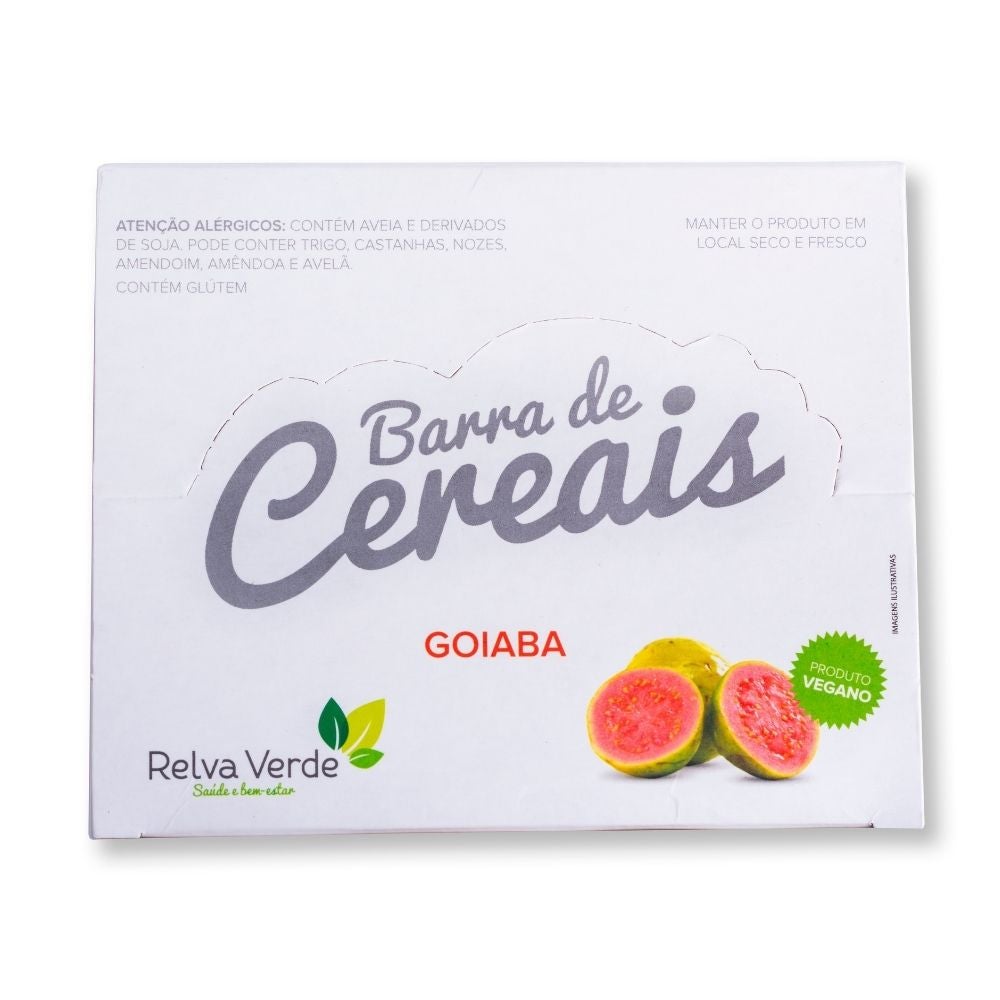 Barra de Cereais Vegana com Goiaba (display 24unid) - Imagem 7