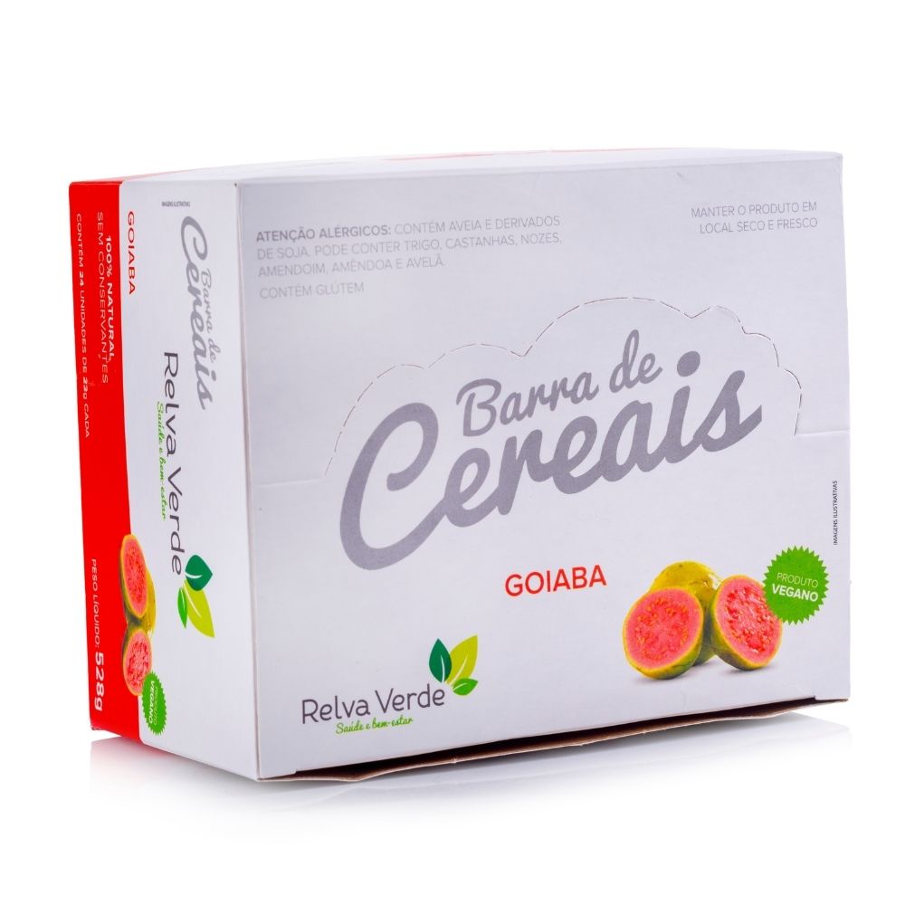 Barra de Cereais Vegana com Goiaba (display 24unid) - Imagem 9