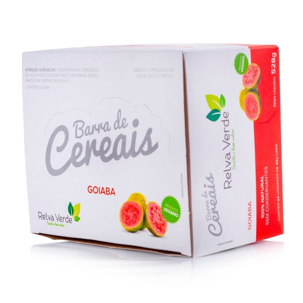 Barra de Cereais Vegana com Goiaba (display 24unid) - Imagem 10
