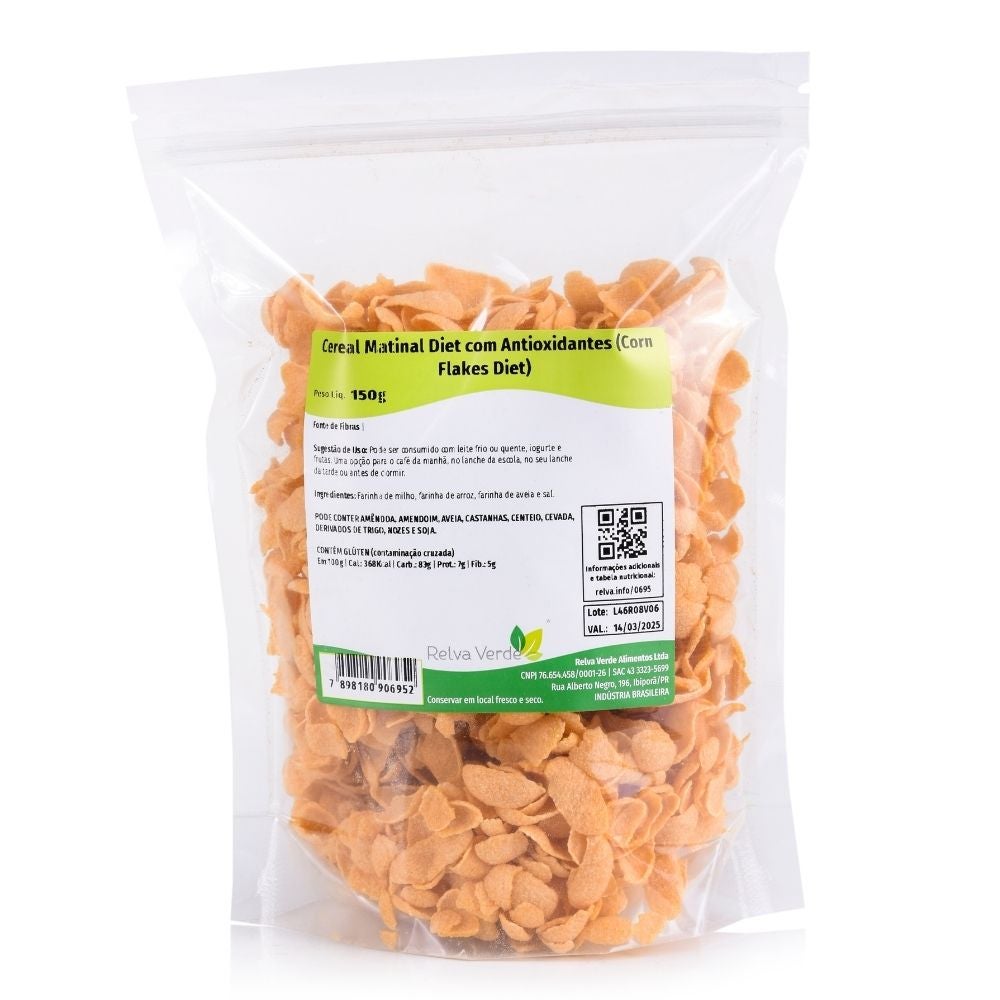Cereal Matinal Diet com Antioxidantes (Corn Flakes Diet) 150g - Imagem 3
