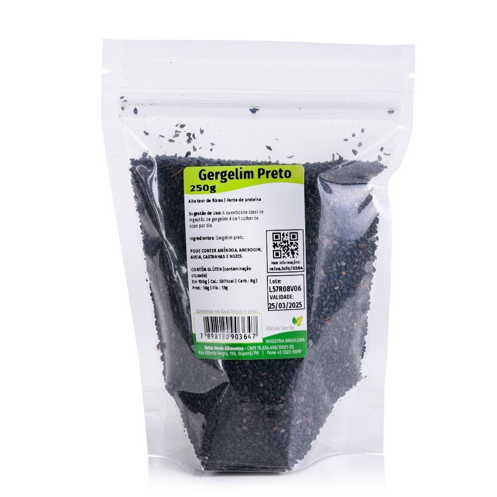 Gergelim Preto 250g - Imagem 3