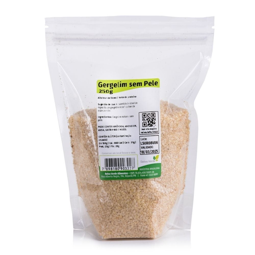 Gergelim sem Pele 250g - Imagem 3
