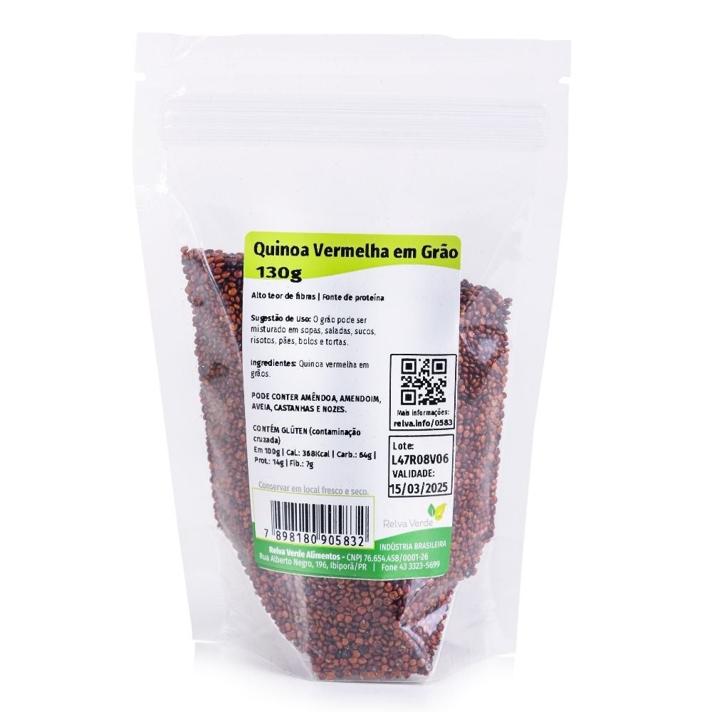 Quinoa Vermelha em Grão 130g - Imagem 3