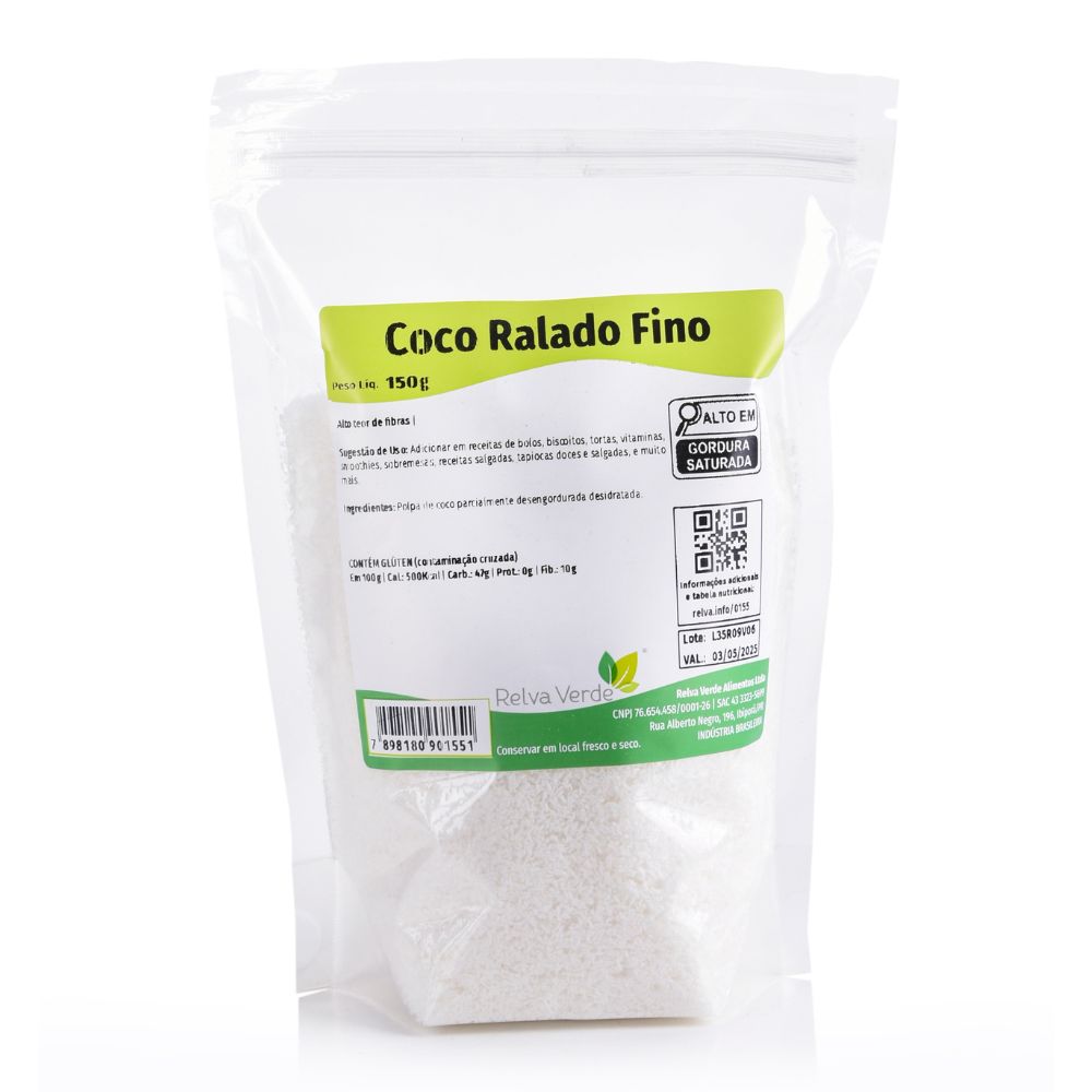 Coco Ralado Fino 150g - Imagem 3