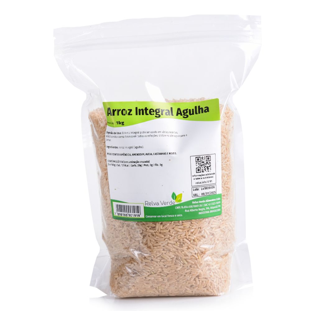 Arroz Integral Agulha 1kg - Imagem 3