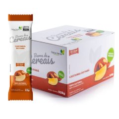 Barra de Cereais Vegana com Castanha do Pará (display 24unid)