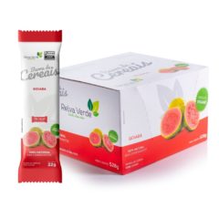 Barra de Cereais Vegana com Goiaba (display 24unid)