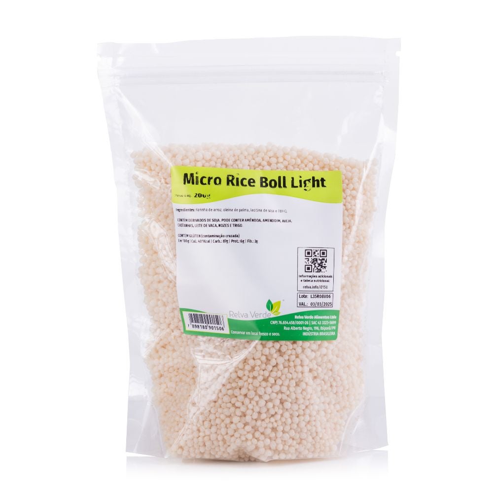 Micro Rice Boll Light (Esferas de Arroz) 200g - Imagem 3