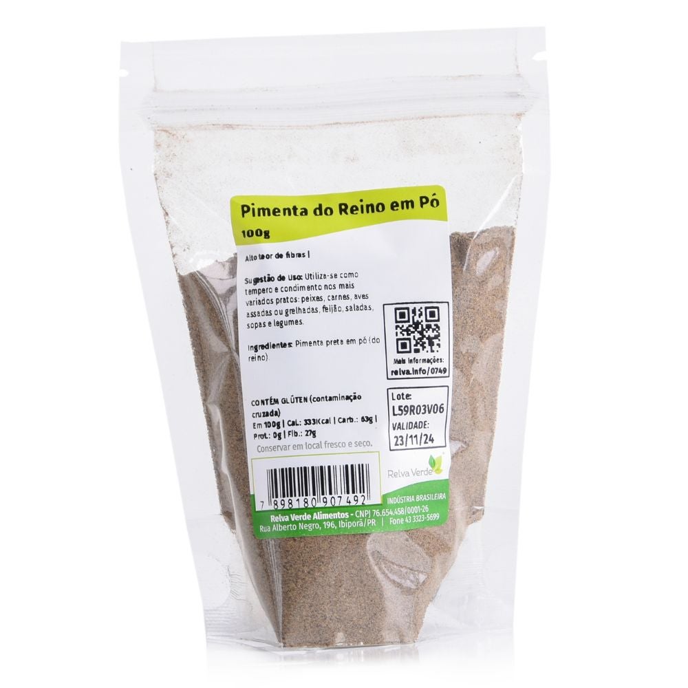 Pimenta do Reino em Pó 100g - Imagem 2
