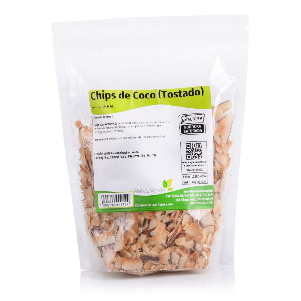 Chips de Coco (Tostado) 200g - Imagem 3