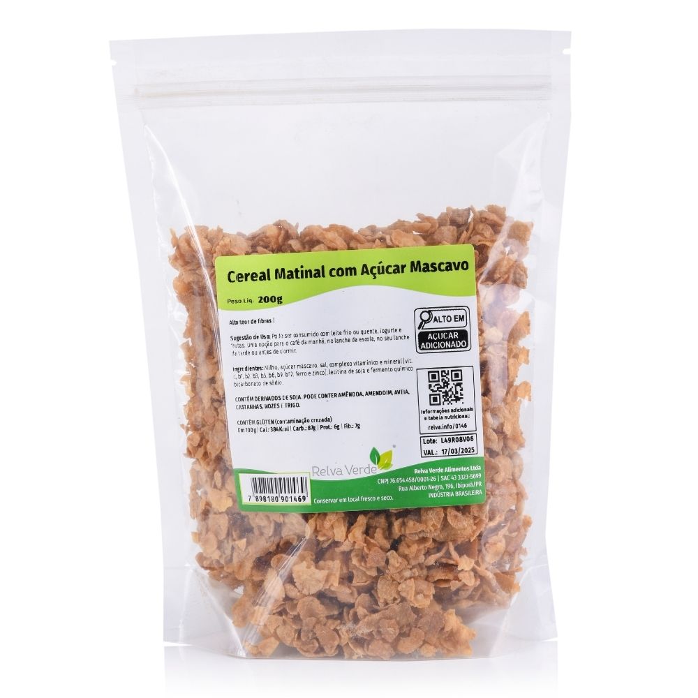 Cereal Matinal com Açúcar Mascavo 200g - Imagem 3