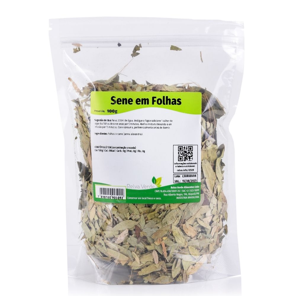 Sene em Folhas 100g - Imagem 3