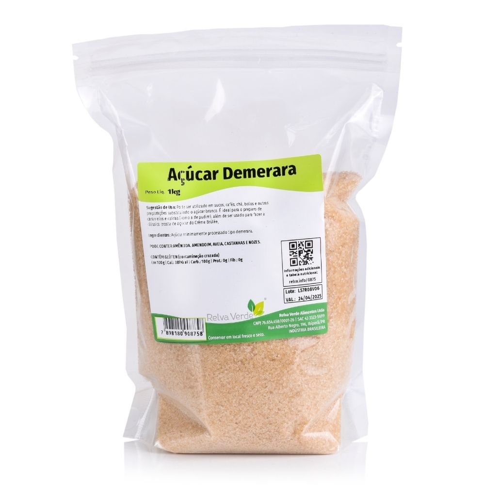 Açúcar Demerara 1kg - Imagem 3