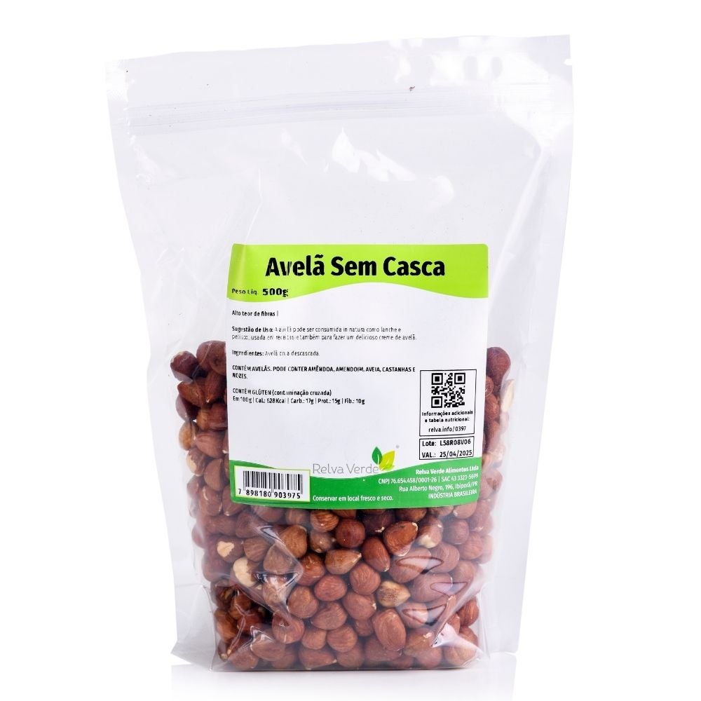 Avelã Sem Casca 500g - Imagem 3