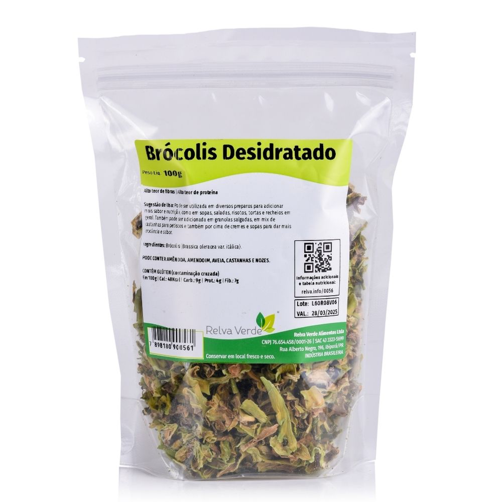 Brócolis Desidratado 100g - Imagem 2