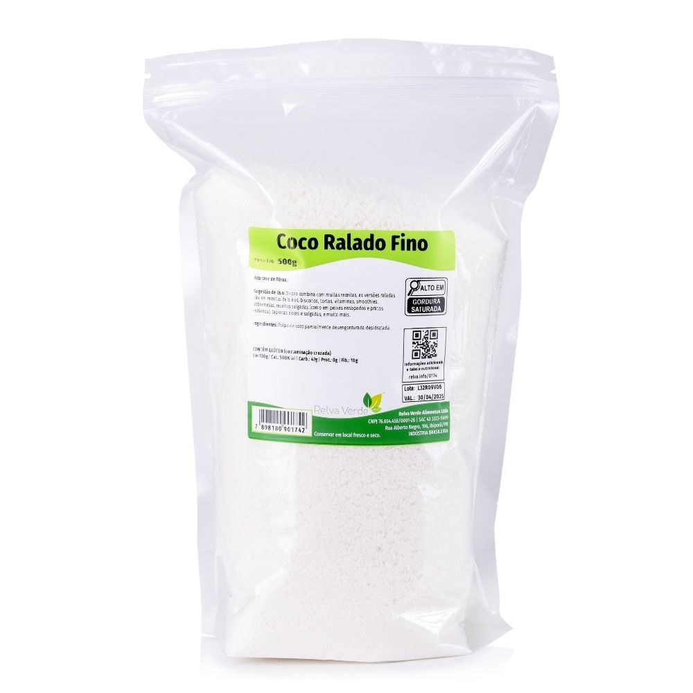 Coco Ralado Fino 500g - Imagem 3