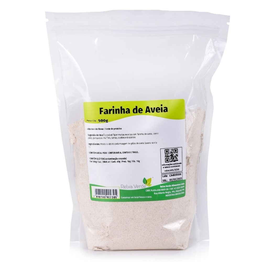 Farinha de Aveia 500g - Imagem 3