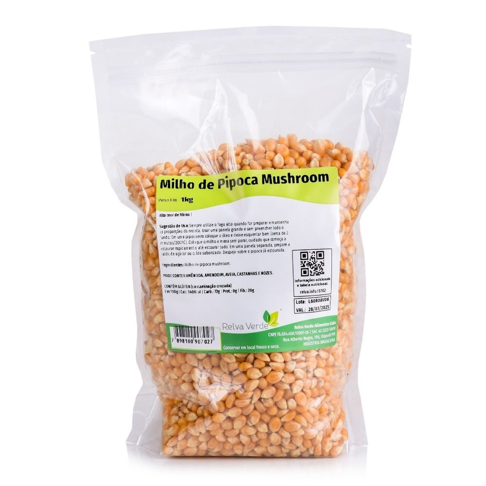 Milho de Pipoca Mushroom 1kg - Imagem 3