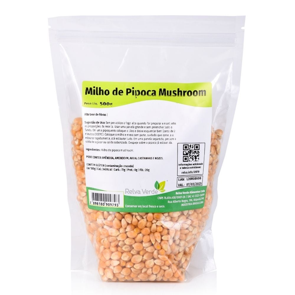 Milho de Pipoca Mushroom 500g - Imagem 3