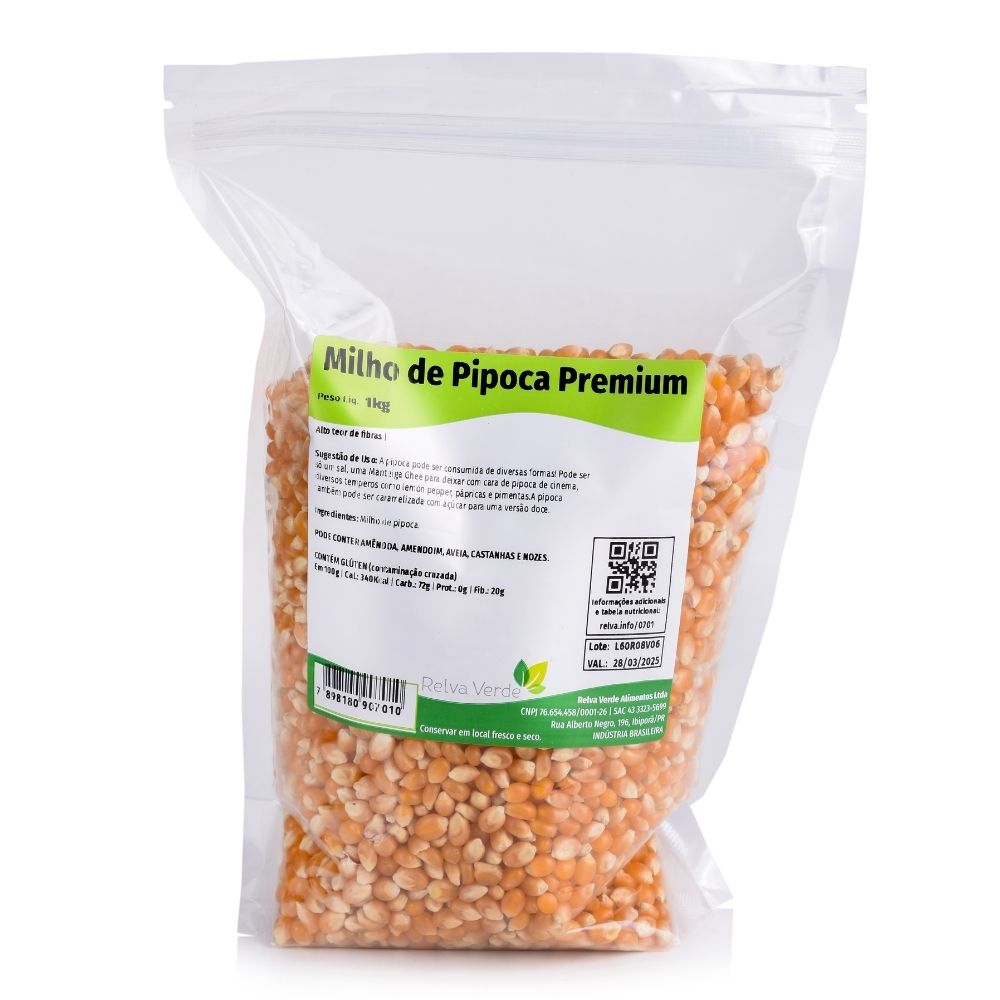 Milho de Pipoca Premium 1kg - Imagem 3