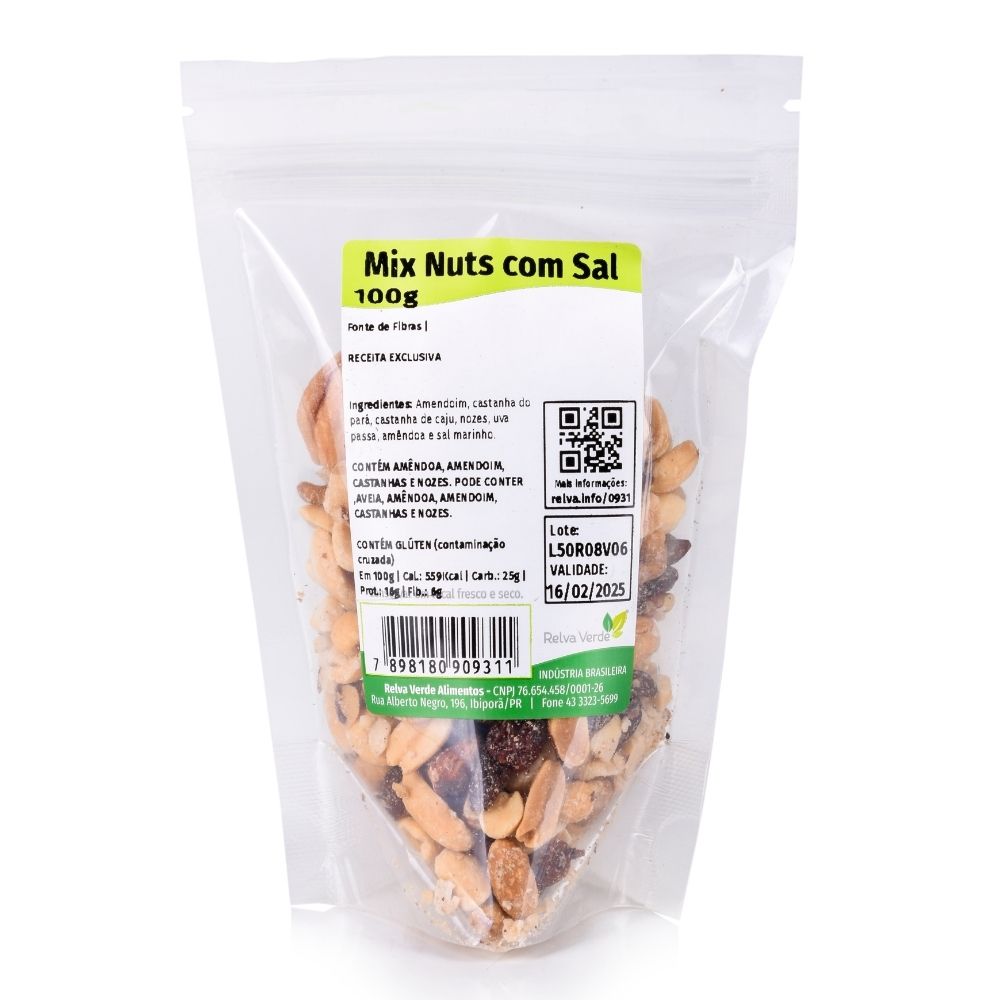 Mix Nuts com Sal 100g - Imagem 3