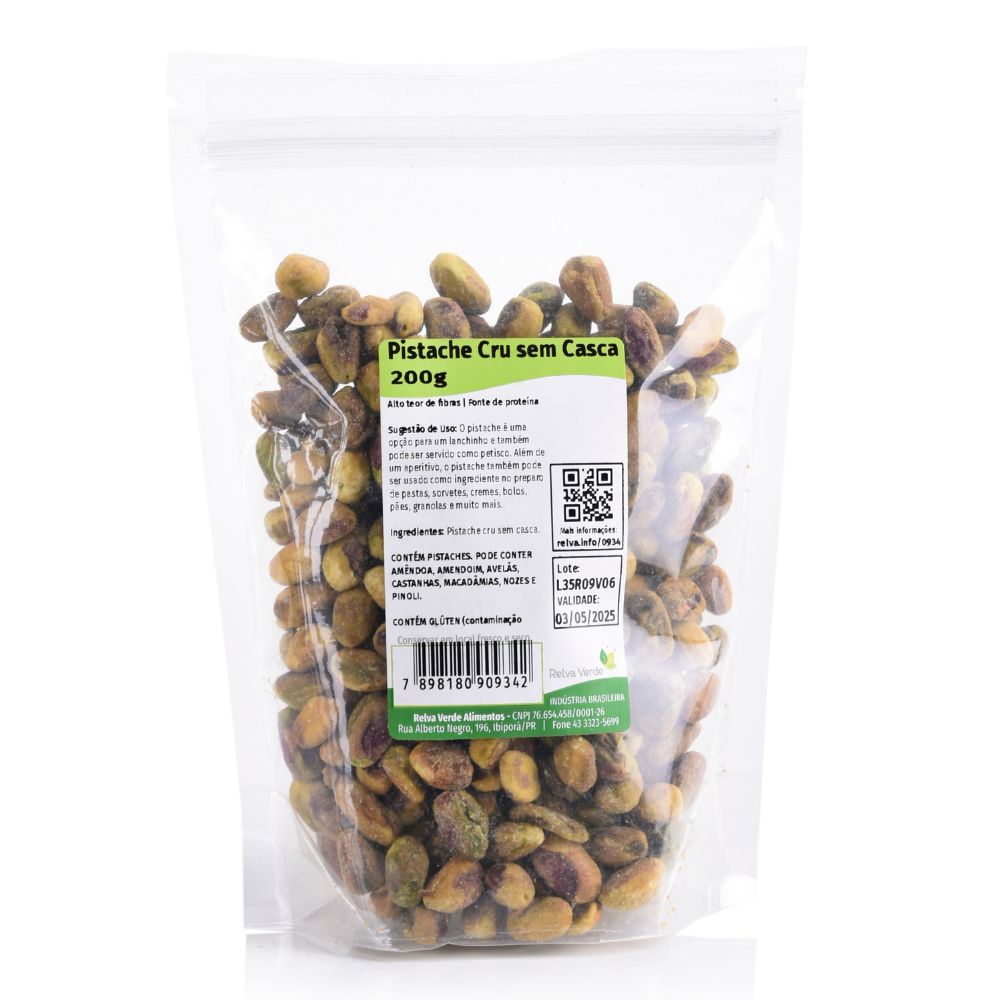 Pistache Cru sem Casca 200g - Imagem 3