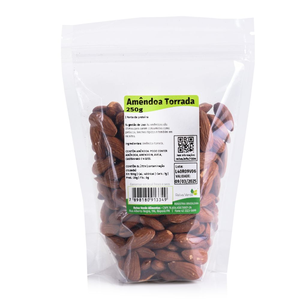 Amêndoa Torrada 250g - Imagem 3