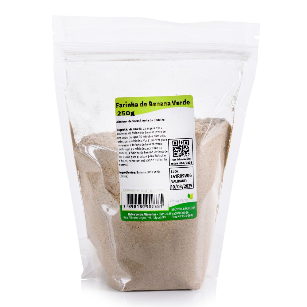 Farinha de Banana Verde 250g - Imagem 3