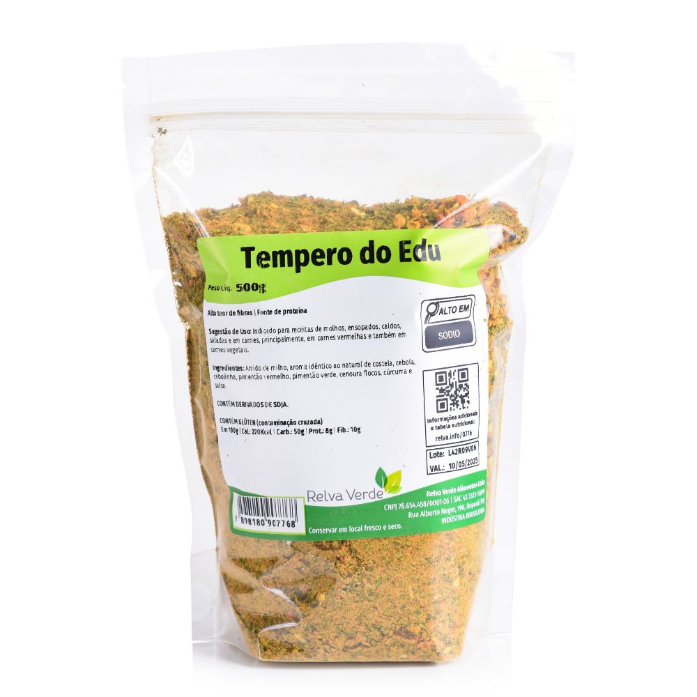 Tempero do Edu 500g - Imagem 3