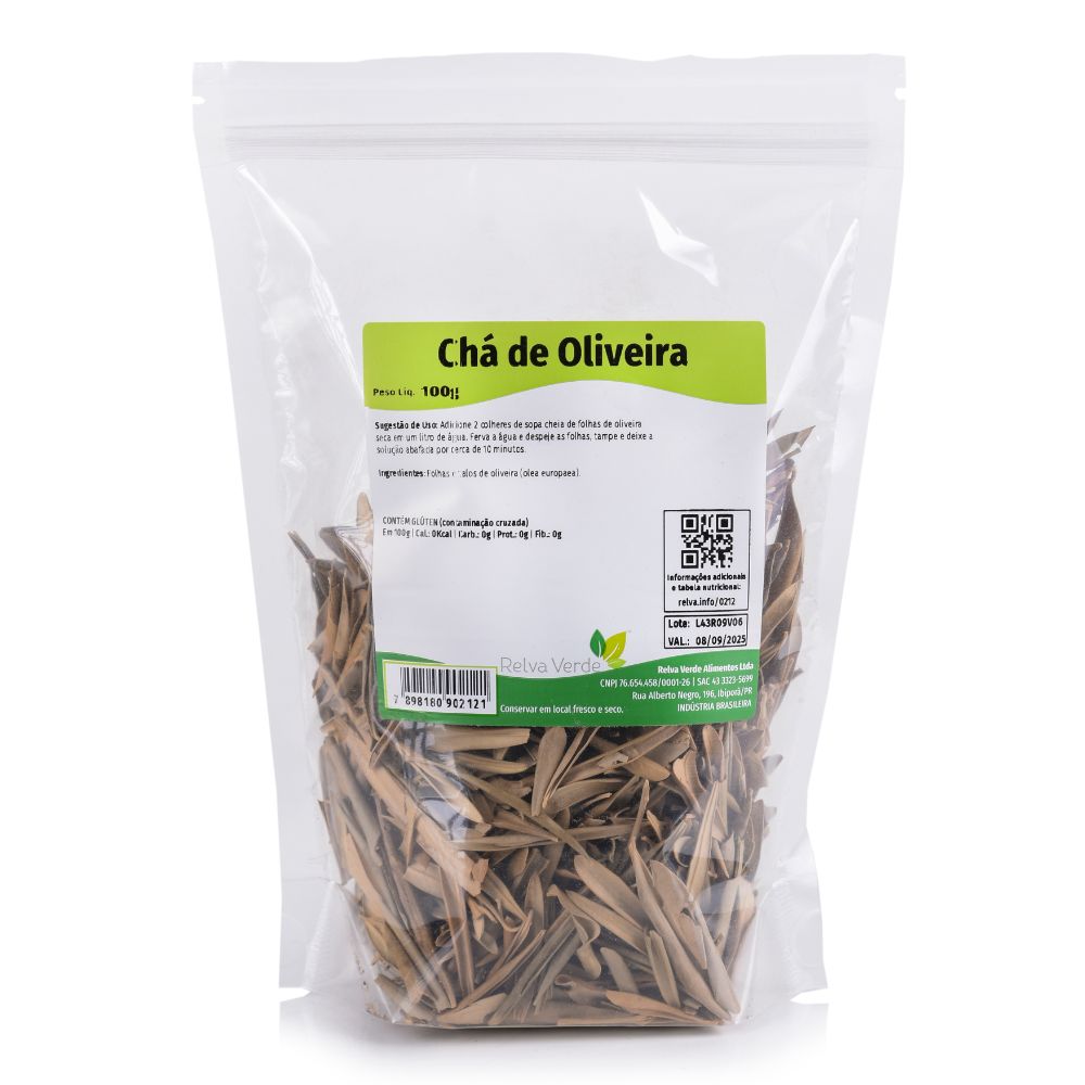 Chá de Oliveira 100g - Imagem 3