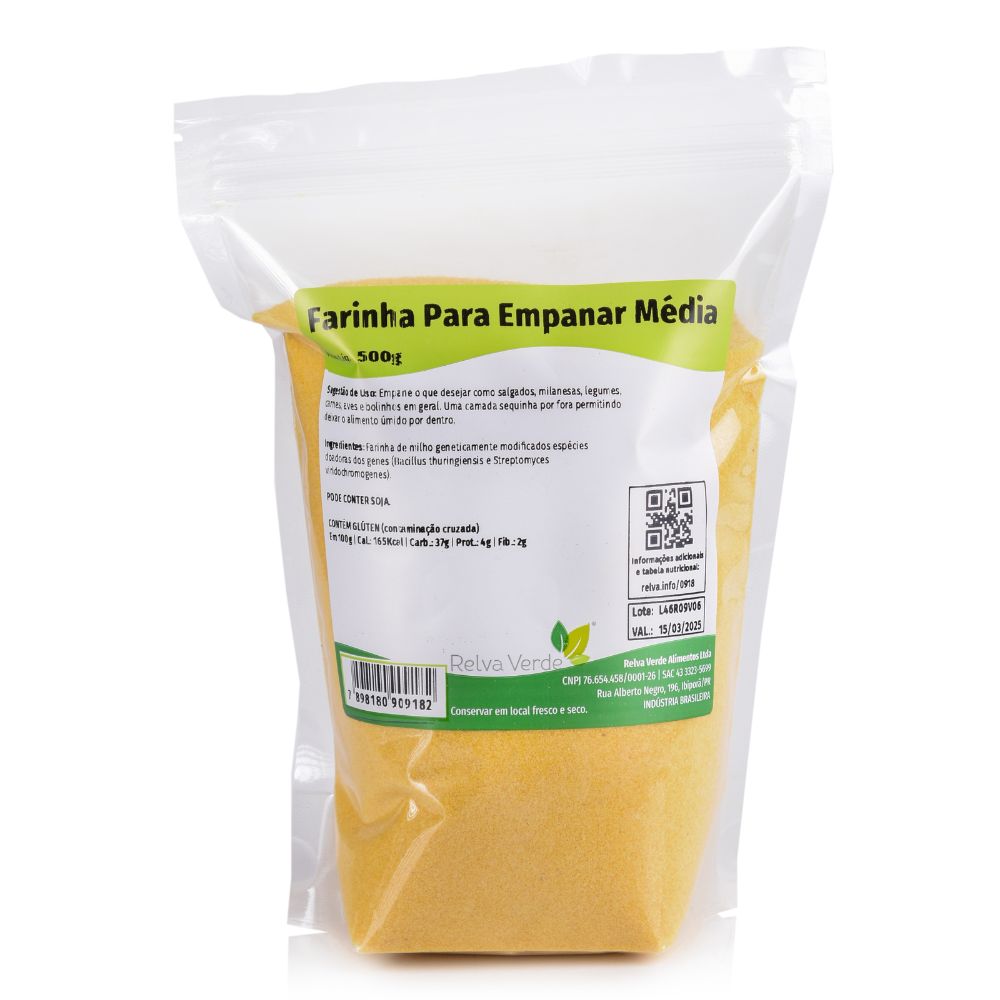 Farinha Para Empanar Média 500g - Imagem 2