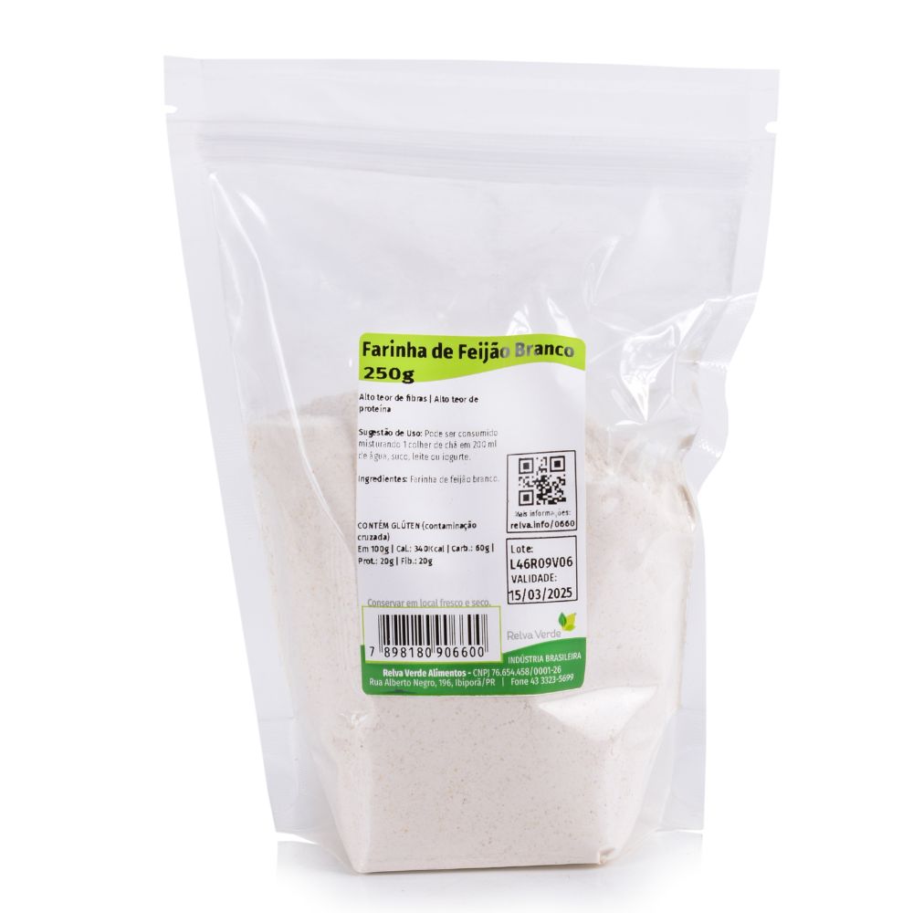 Farinha de Feijão Branco 250g - Imagem 3